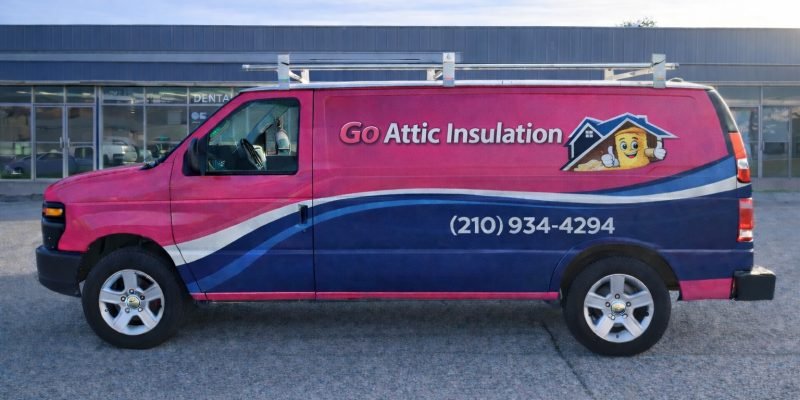 Our Service Van At The Location